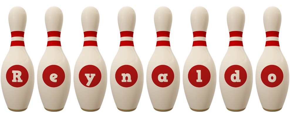Reynaldo bowling-pin logo