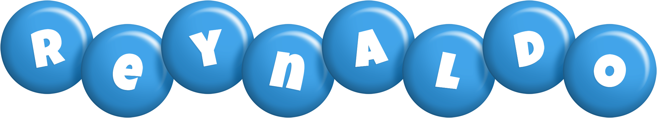Reynaldo candy-blue logo