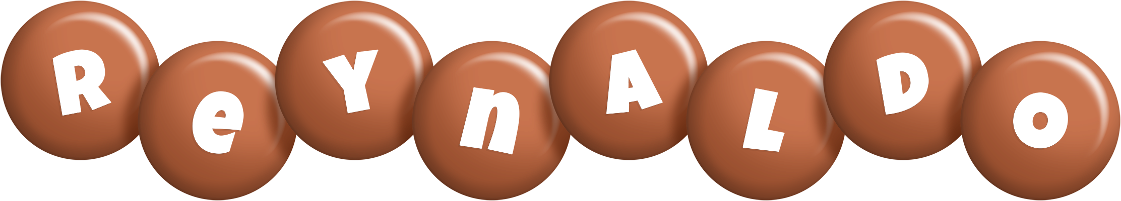Reynaldo candy-brown logo