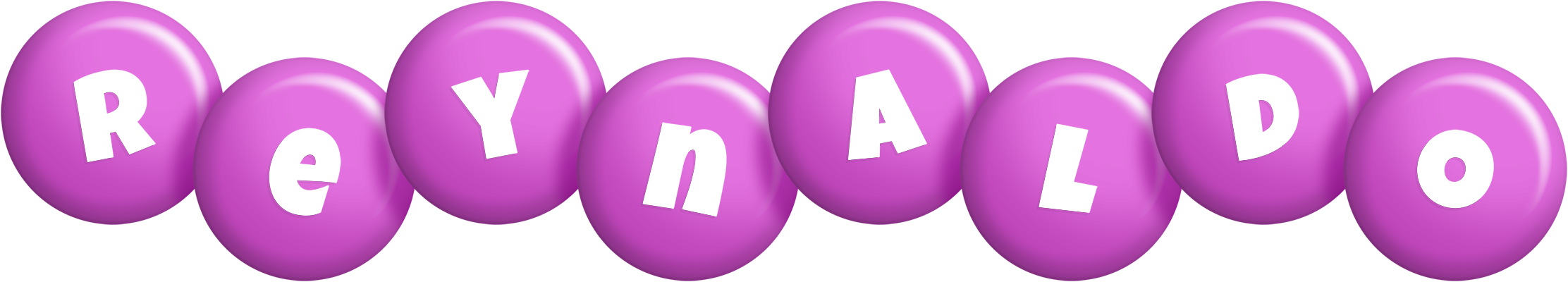 Reynaldo candy-purple logo