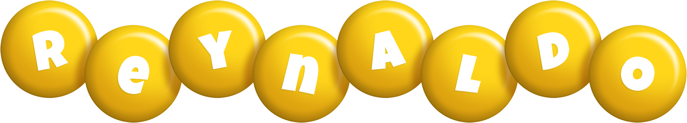 Reynaldo candy-yellow logo