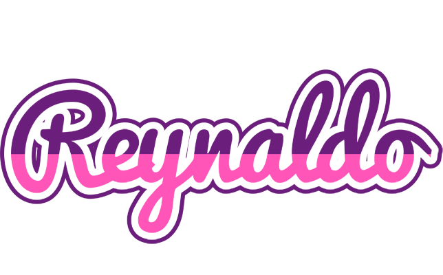 Reynaldo cheerful logo