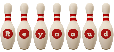 Reynaud bowling-pin logo