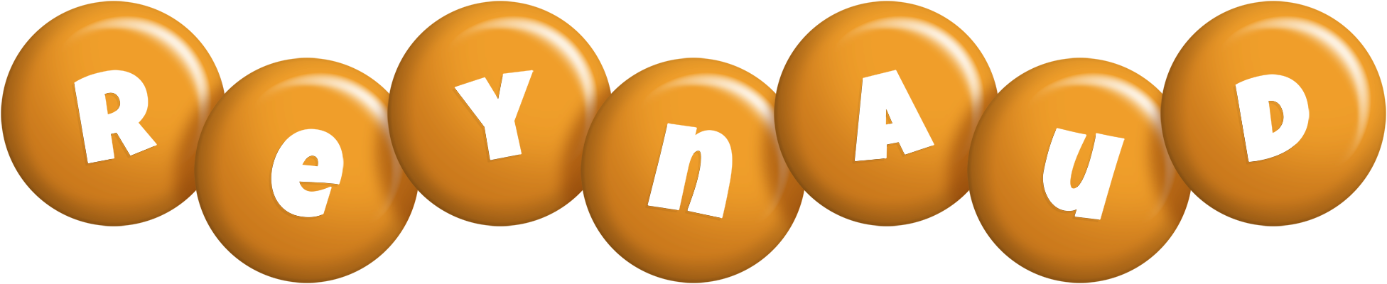 Reynaud candy-orange logo