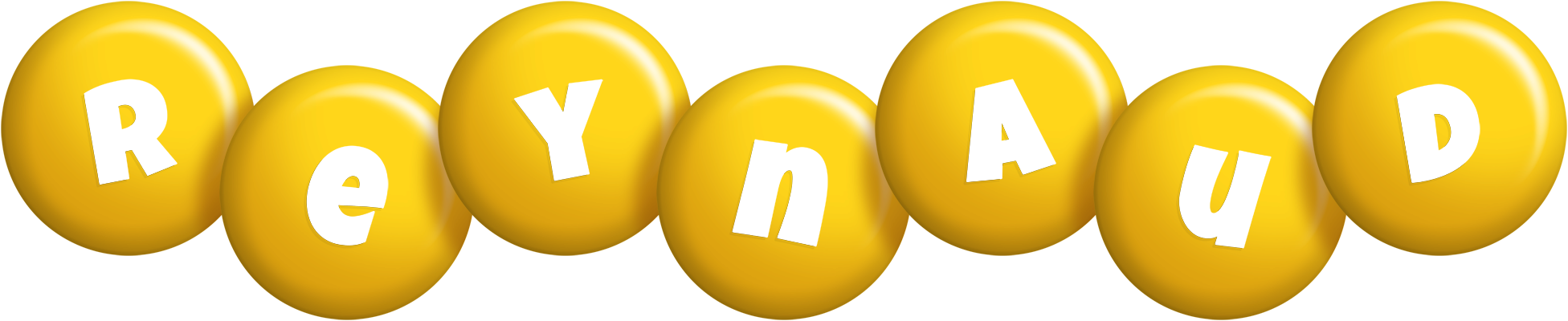 Reynaud candy-yellow logo