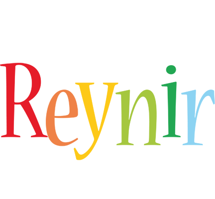 Reynir birthday logo