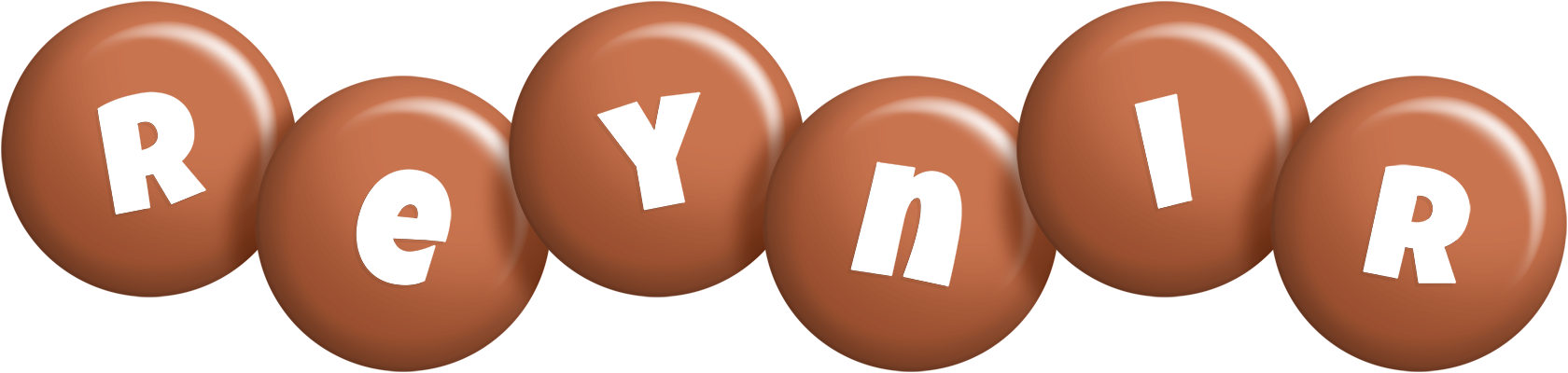 Reynir candy-brown logo