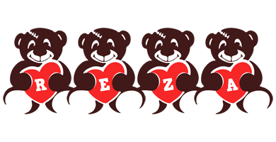 Reza bear logo