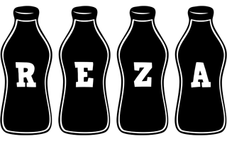 Reza bottle logo
