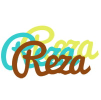 Reza cupcake logo