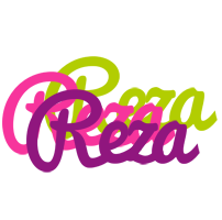 Reza flowers logo