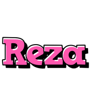 Reza girlish logo