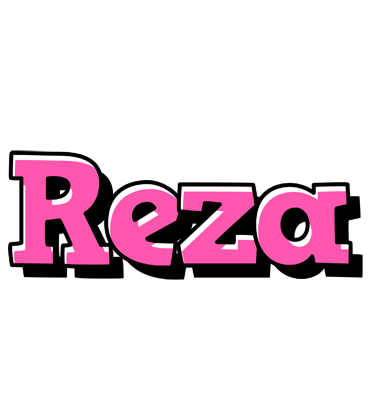 Reza girlish logo