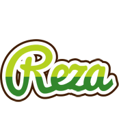 Reza golfing logo
