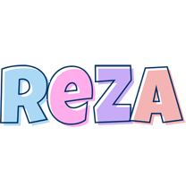 Reza pastel logo