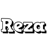 Reza snowing logo