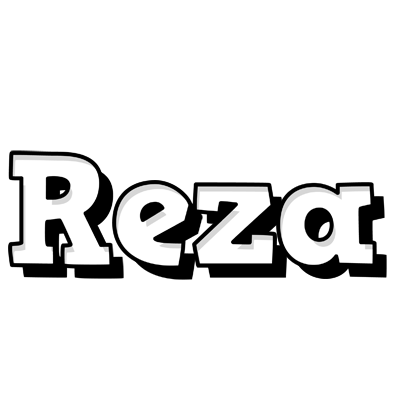 Reza snowing logo