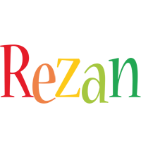 Rezan birthday logo