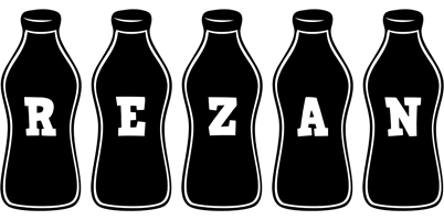 Rezan bottle logo