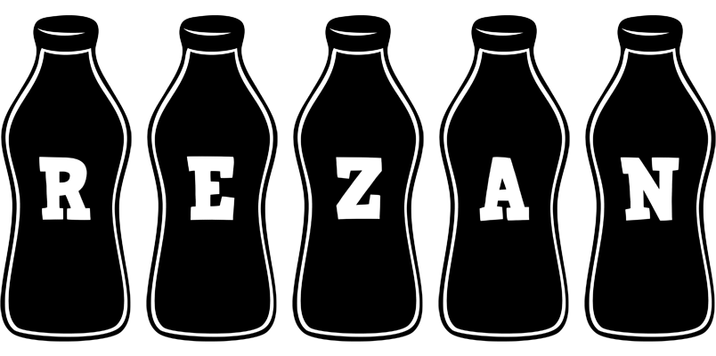 Rezan bottle logo