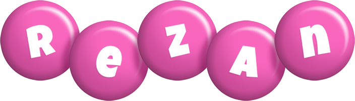 Rezan candy-pink logo