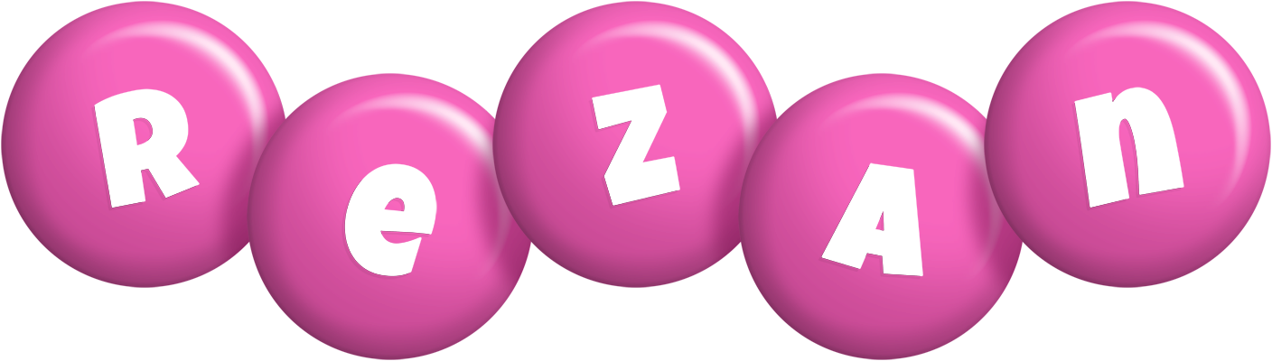 Rezan candy-pink logo