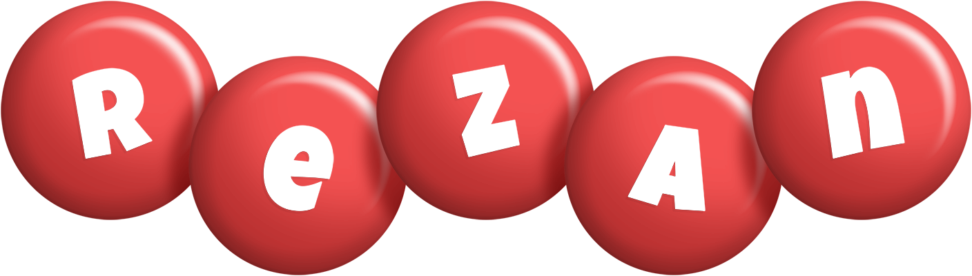 Rezan candy-red logo