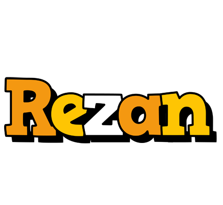Rezan cartoon logo