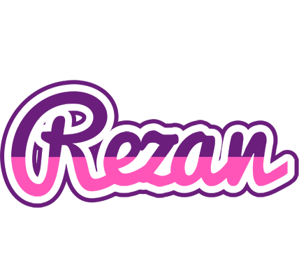 Rezan cheerful logo