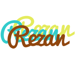 Rezan cupcake logo