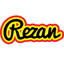 Rezan flaming logo