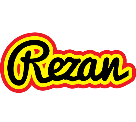 Rezan flaming logo