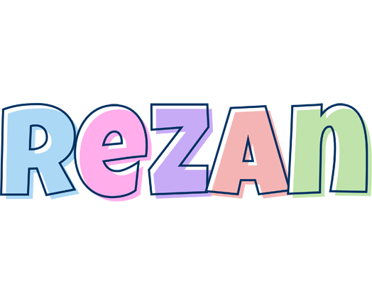 Rezan pastel logo