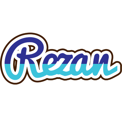 Rezan raining logo