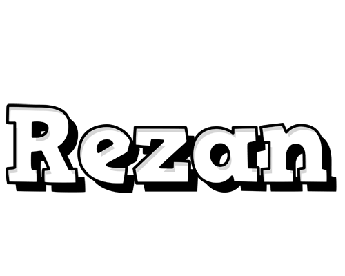 Rezan snowing logo