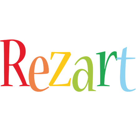 Rezart birthday logo
