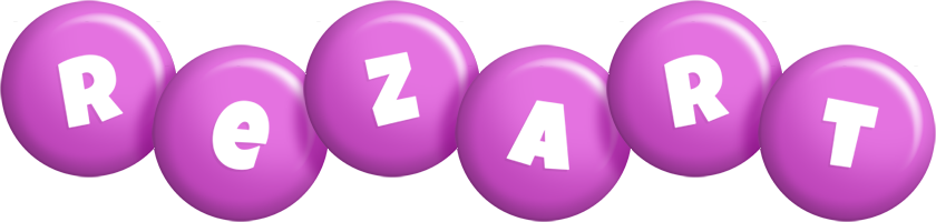 Rezart candy-purple logo