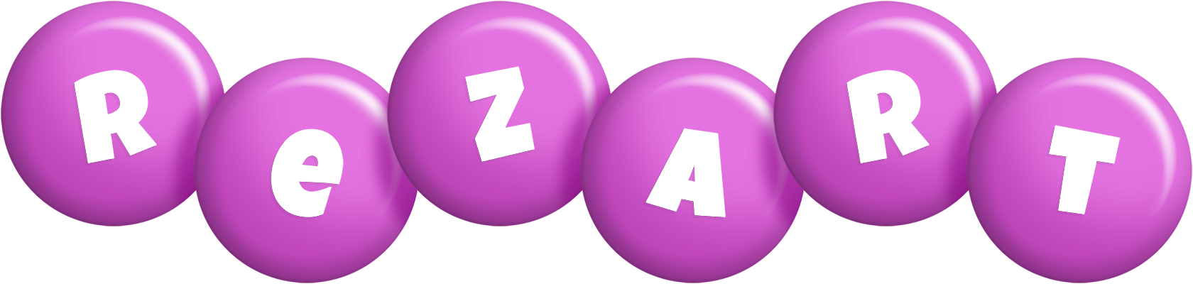Rezart candy-purple logo