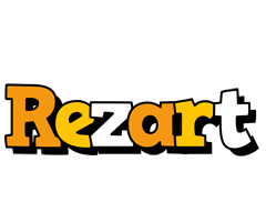 Rezart cartoon logo