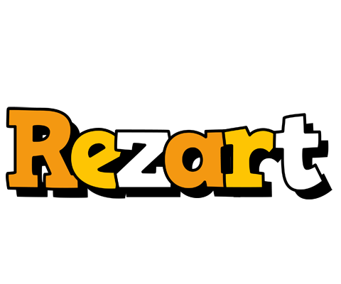 Rezart cartoon logo