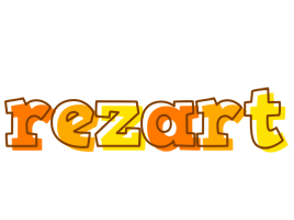 Rezart desert logo