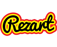 Rezart flaming logo