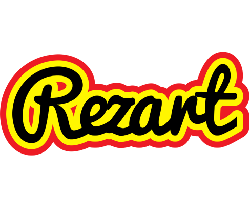 Rezart flaming logo