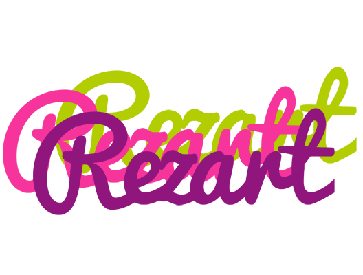 Rezart flowers logo