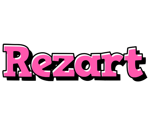 Rezart girlish logo