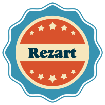 Rezart labels logo