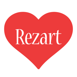 Rezart love logo