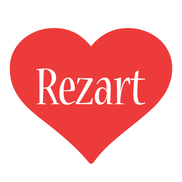 Rezart love logo