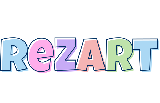 Rezart pastel logo