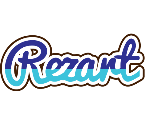 Rezart raining logo